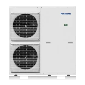 Panasonic MONOBLOKK Total Capacity hőszivattyú WH-MXC09J3E5, -20 fokban 9kw teljesítmény, 1 fázis (26A), R32, SCOP: 4.96