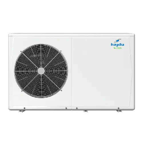 Hajdu MONOBLOKK hőszivattyú HPAW-6, -10 fokig 6 kW leadott fűtőteljesítmény, beépített WIFI modul, -25 fokig működik, 1 fázis (16A), akár 53 dB, COP: 4.95