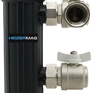 HEIZERMAG HP 5/4" mágneses-mechanikus iszapleválasztó szűrő hőszivattyúhoz